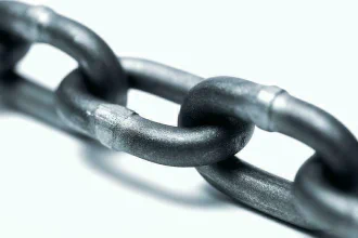 A few chain links