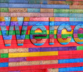 Colored welcome